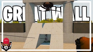 Building the Wall in 7 Days to Die Alpha 17 Multiplayer Gameplay Part 43