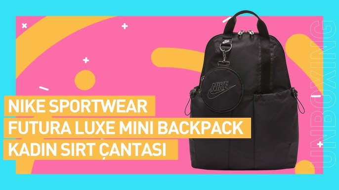 Nike Sportswear Futura Luxe bag in black