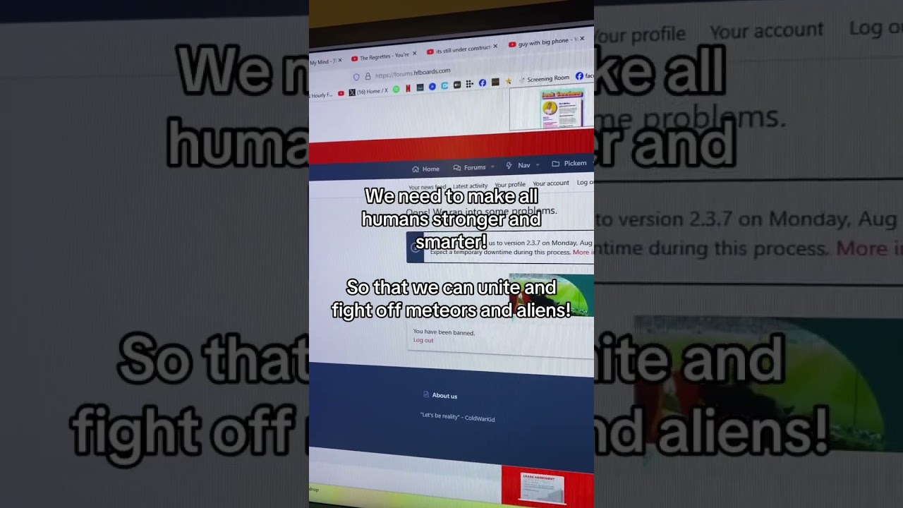 HFboards banned a former wannabe priest lol