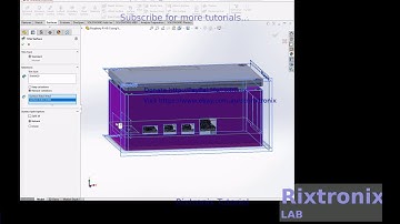 Tutorial designing raspberry pi 4 b casing v1 0   solidworks part 8