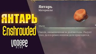 Enshrouded : Как и Где Найти Янтарь | Гайд НОВИЧКАМ 🔥