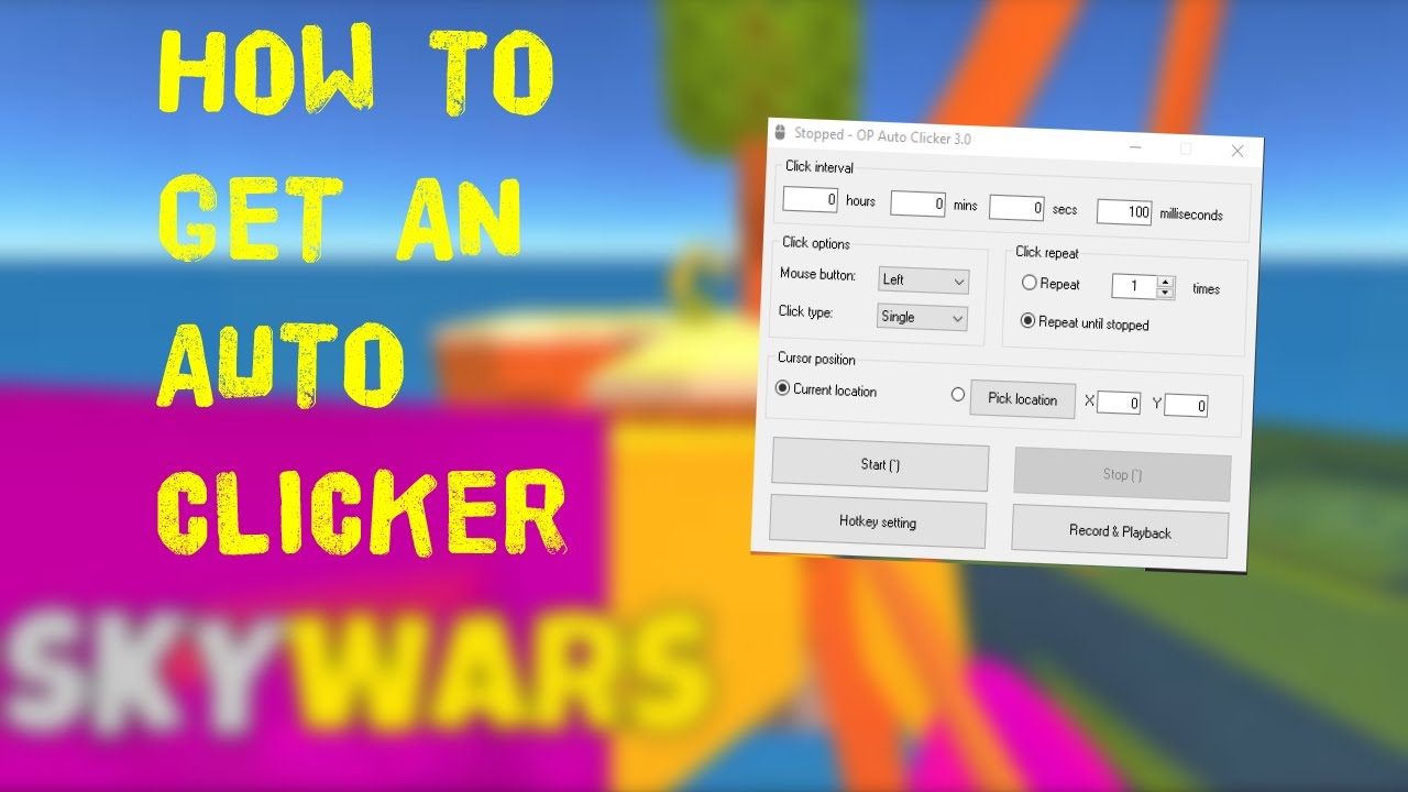 Tips to win against an auto clicker easily (Skywars Roblox) (MUST WATCH for  non auto clickers) 