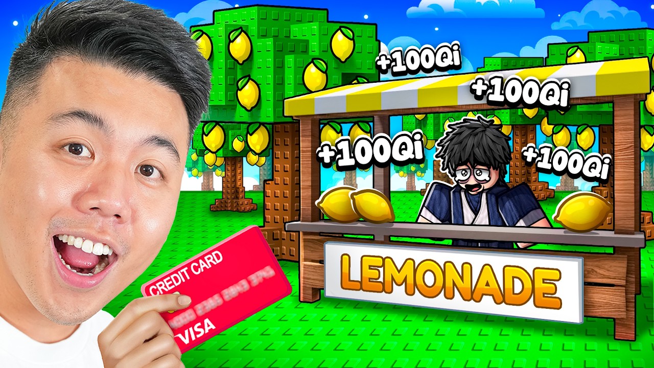 I Became The #1 Player in Sell Lemons on Roblox!