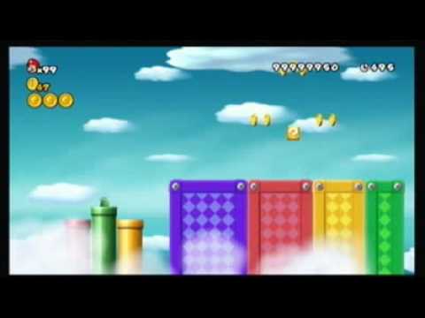 secret codes for super mario brothers wii