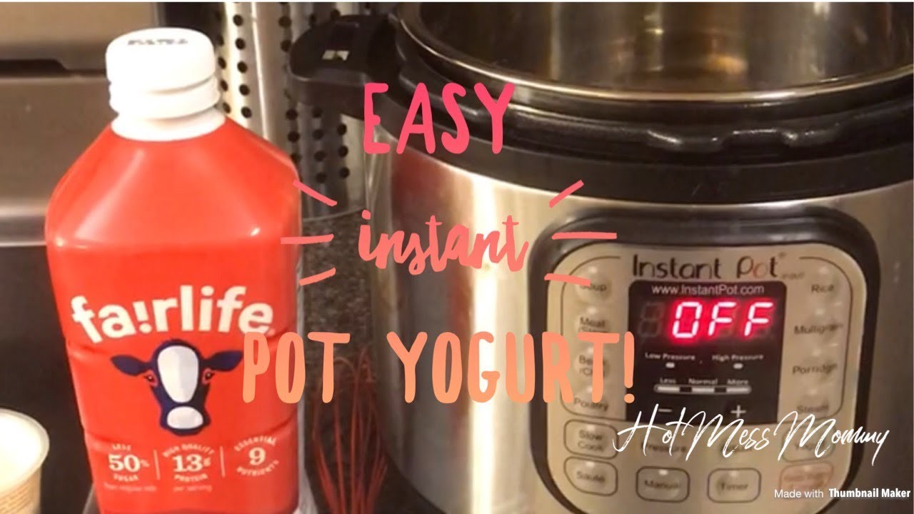 Instant Pot Yogurt - Cold Start & Lactose Free — Mommy's Kitchen