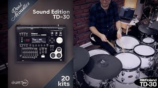 Roland TD30 Real Acoustics Sound Edition: Custom Kits Download by drumtec