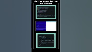 Online Code Editor Only with HTML,CSS,JS🤯