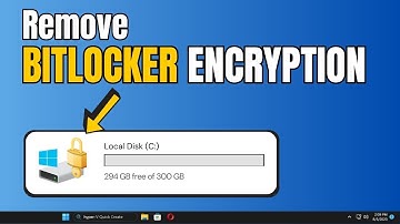 Hướng dẫn tắt BitLocker tưởng bảo mật hóa ra phiền toái (How to Remove BitLocker EnCRYption)