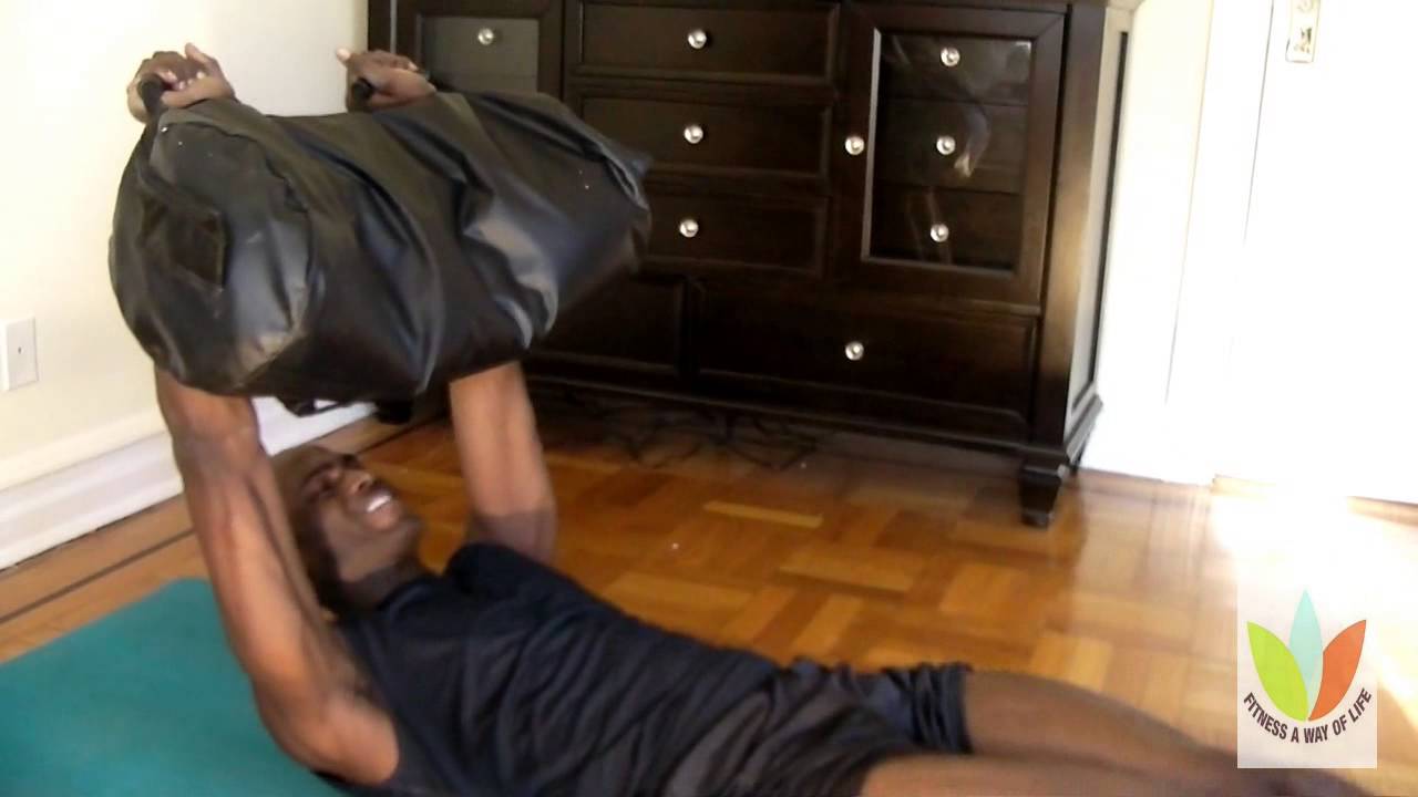 Strong body plyometric sand bag workout fitland