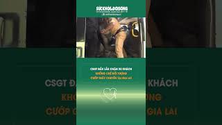 Information CSGT chặn xe khách không chế đối tượng cướp dây chuyền tại Gia Lai |SKĐS News