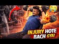Injury hote hote bach gyi😥 #gym #gymexercises #workout #injury #shoulderinjury #shoulderworkout 