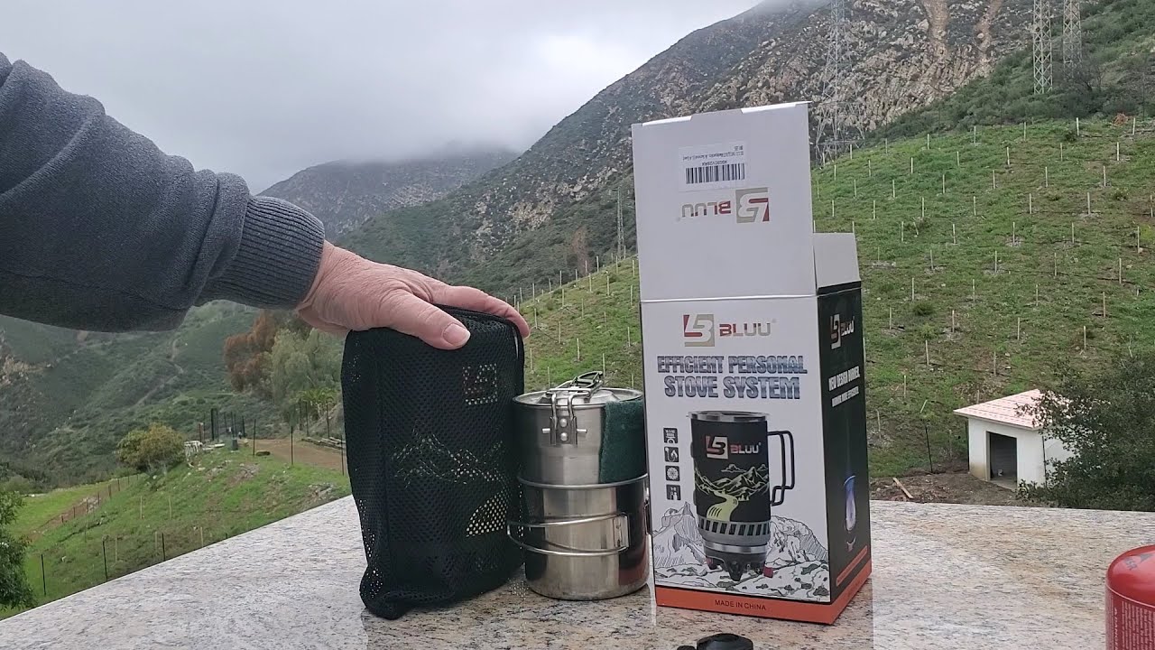 First Look BLUU MOUNT Backpacking Stove YouTube