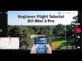Beginner Flight Tutorial w/ the DJI Mini 3 Pro (Pt. 2)
