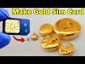 How to make gold cell phone sim card Video extract gold from sim card