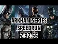 Batman: Arkham Anthology Speedrun PB 7:32:55 RTA (12/19/19)