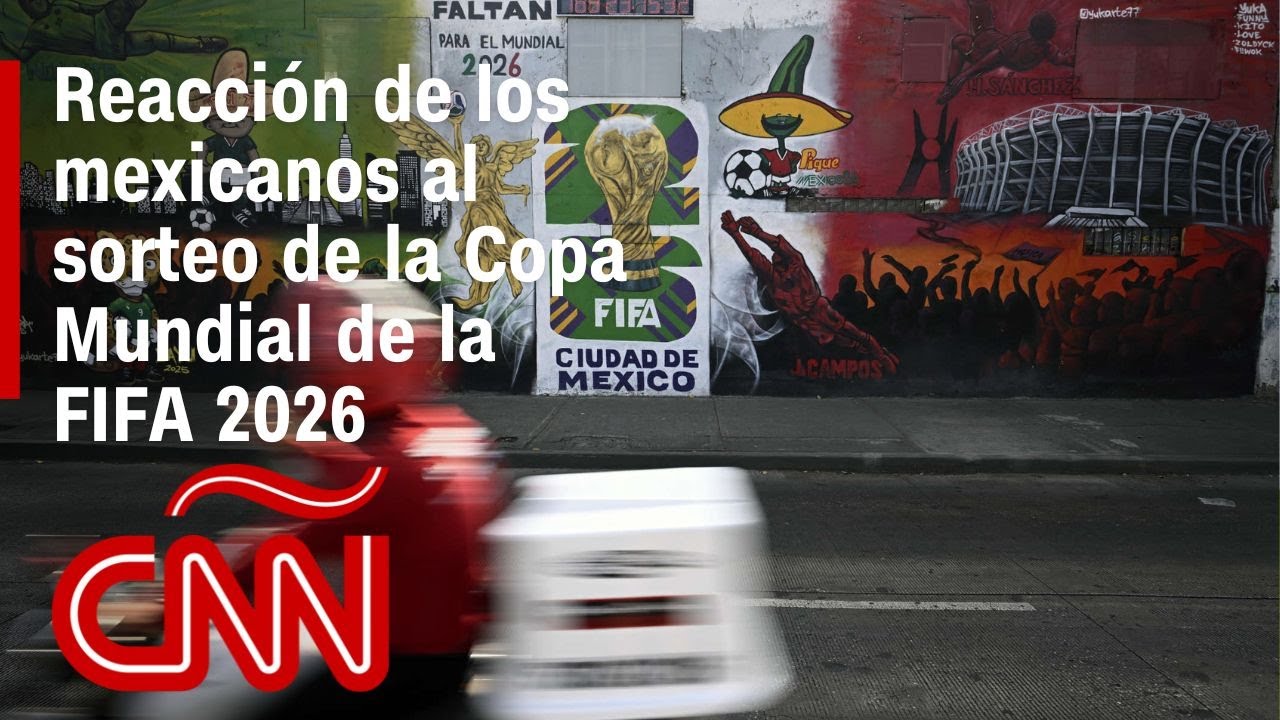 Así reaccionaron los fanáticos mexicanos al sorteo de la Copa Mundial de la FIFA 2026