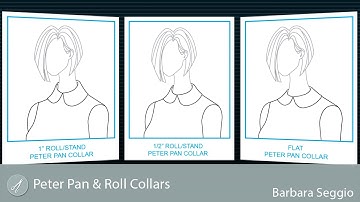 Peter Pan & Roll Collars – Three Variations
