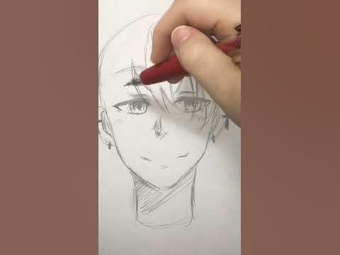 Pin by Krist md on sangwoo  Boy hair drawing, Anime hair, Hair sketch