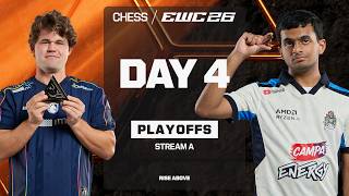 Chess at EWC 26 -  Day 4  - Playoffs -  Stream A