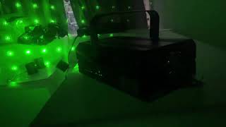 Vídeo: Proyector Laser Profesional Multipuntos Verde