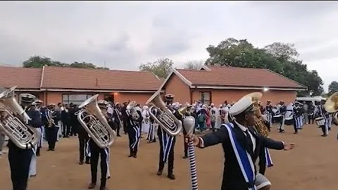 St Holy Cross Brass Band ⚪🔵⚪ Senzeni Nah 2023