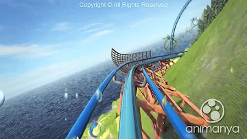 ISLAND COASTER 3D 7d cinema