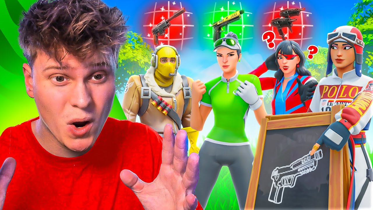 ZEICHNE JEDES ITEM ⇨ DU BEKOMMST ES