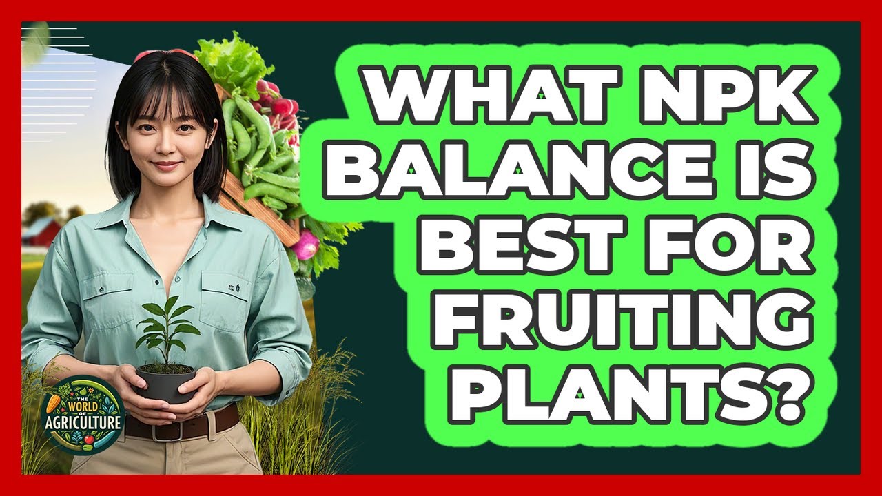 What NPK Balance Is Best For Fruiting Plants?