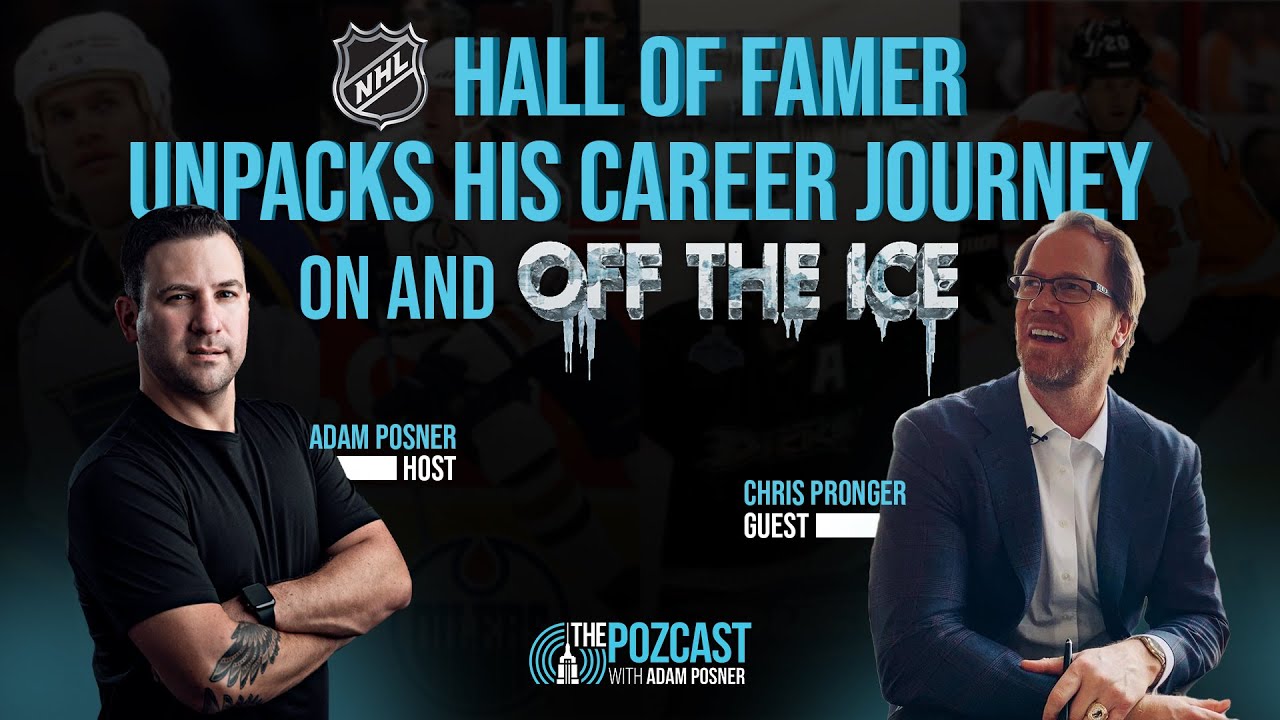 Chris Pronger, a Hockey Hall of Fame defenseman, recalls his