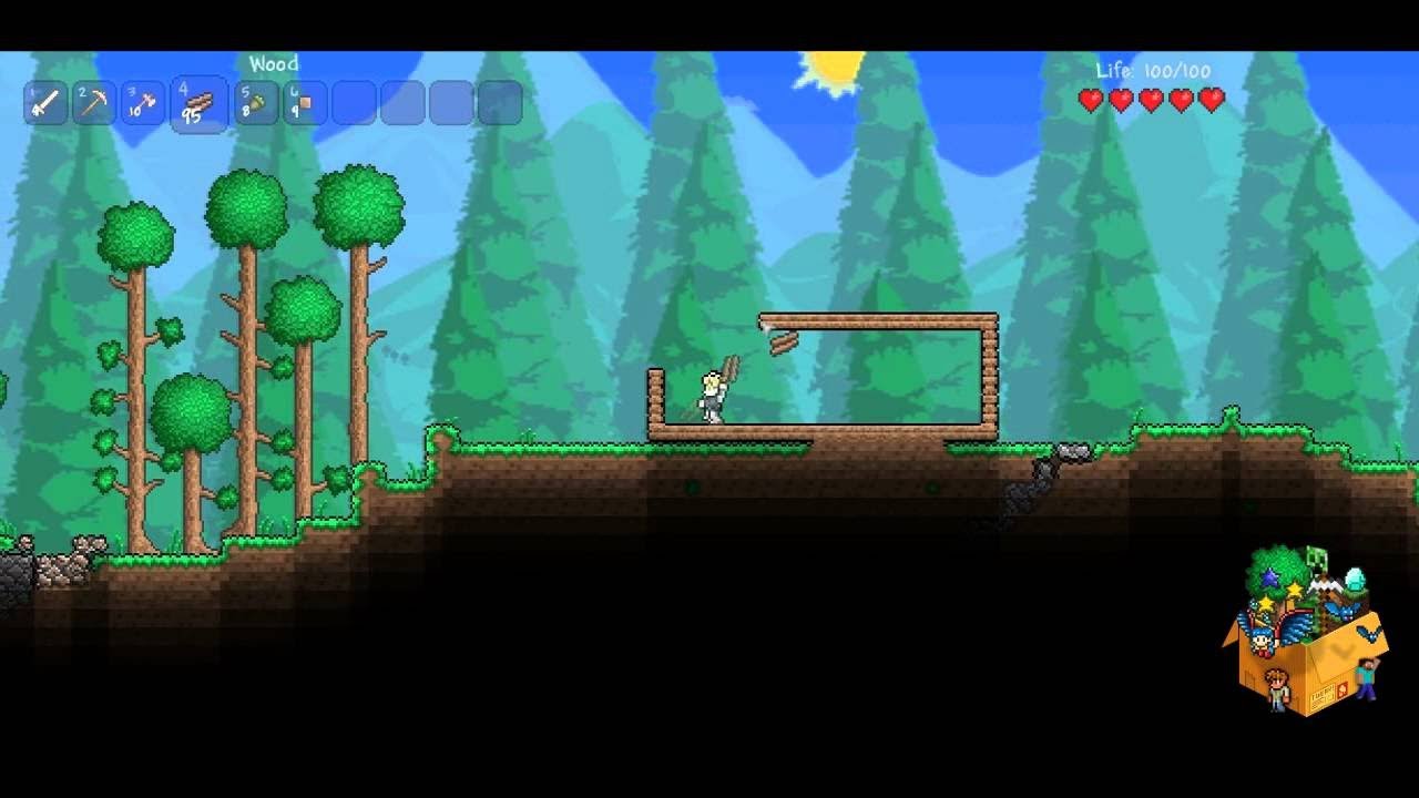 how to build a house in terraria YouTube