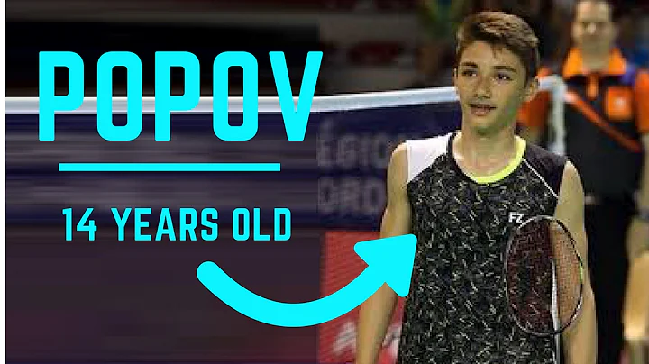 CRAZY BADMINTON RALLY by POPOV 14 years old - DayDayNews