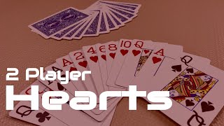 How to Play 2 Player Hearts - a trick taking card game for 2 players screenshot 5