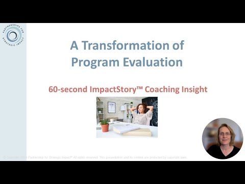 Transformation of Program Evaluation - YouTube