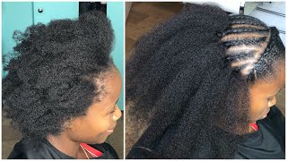 WOW Natural Crochet hairstyle for Short natural hair, Looks like her hair | Crochet braids styles