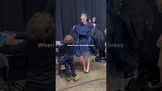 When 9 Years Designer Made Dress