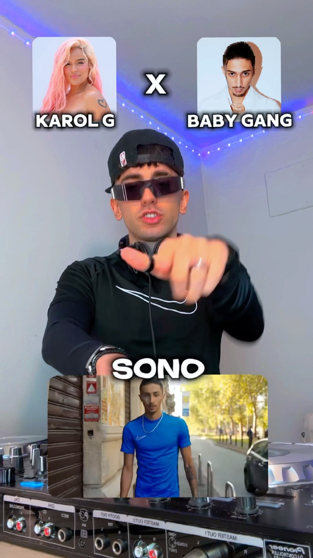 Esotica questa ???? #trapitalia #dj #babygang #karolg #mashup #remix