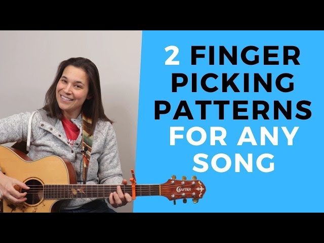 2 MUST KNOW Beginner Fingerpicking Patterns class=
