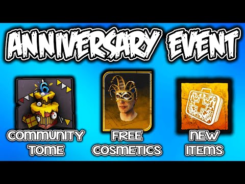 How to get 12 FREE cosmetics in DBD's 6th anniversary event! - DBD Twisted Masquerade Breakdown