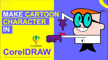 Make Cartoon Character in CorelDraw | Step by Step Tutorial | Urdu Hindi