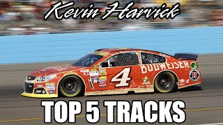 Kevin Harvick's Top 5 Best Tracks