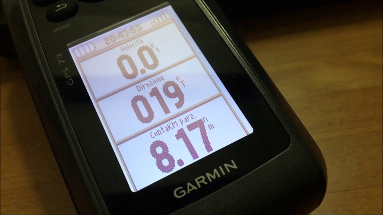 Garmin GPS 73 quick review with Goggle Maps Integration 