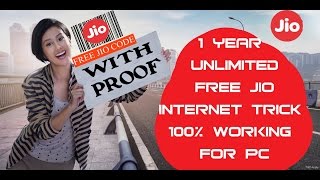 JIO 1 year Unlimited Internet with *PROOF LIVE VIDEO* ! Step-by-Step tutorial, Latest Trick screenshot 4
