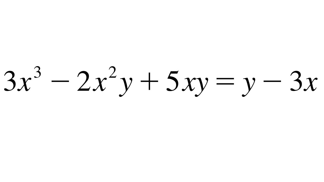 Derivadas De Funciones Impl citas 3x 3 2x 2 Y 5xy Y 3x YouTube derivadas-de-funciones-impl-citas-3x-3-2x-2-y-5xy-y-3x-youtube