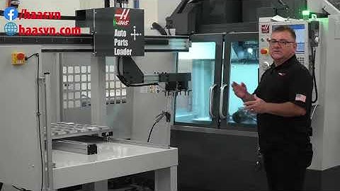 Máy phay CNC Haas VF-2 + Thiếp bị cấp phôi tự động