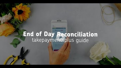 A920 - end-of-day reconciliation
