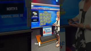 A look at #Tuesday ‘s forecast. #weather #whitney