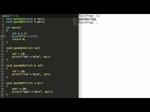 Video: Što je pass by value i pass by reference u C++?