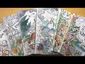 Completed pages in my Rita Berman colouring books | ADULT COLOURING