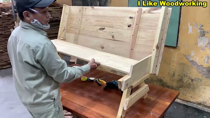 How to Build a Folding Picnic Table Bench Plans DIY Outdoor Patio Furniture Plans Convertible Picnic