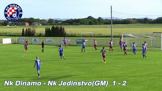 Nk Dinamo - Nk Jedinstvo(GM)   4 - 2 sažetak
